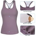 thumbnail image 6 of Attraco Women's U Neck Active Outdoor Sleep Tank Top Camisole, 6 of 9