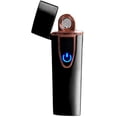thumbnail image 2 of USB Plasma Lighter Flameless Electric Double ARC Dual Pulse Torch Rechargeable Lithium Power Battery (Spark - Business Black), 2 of 3