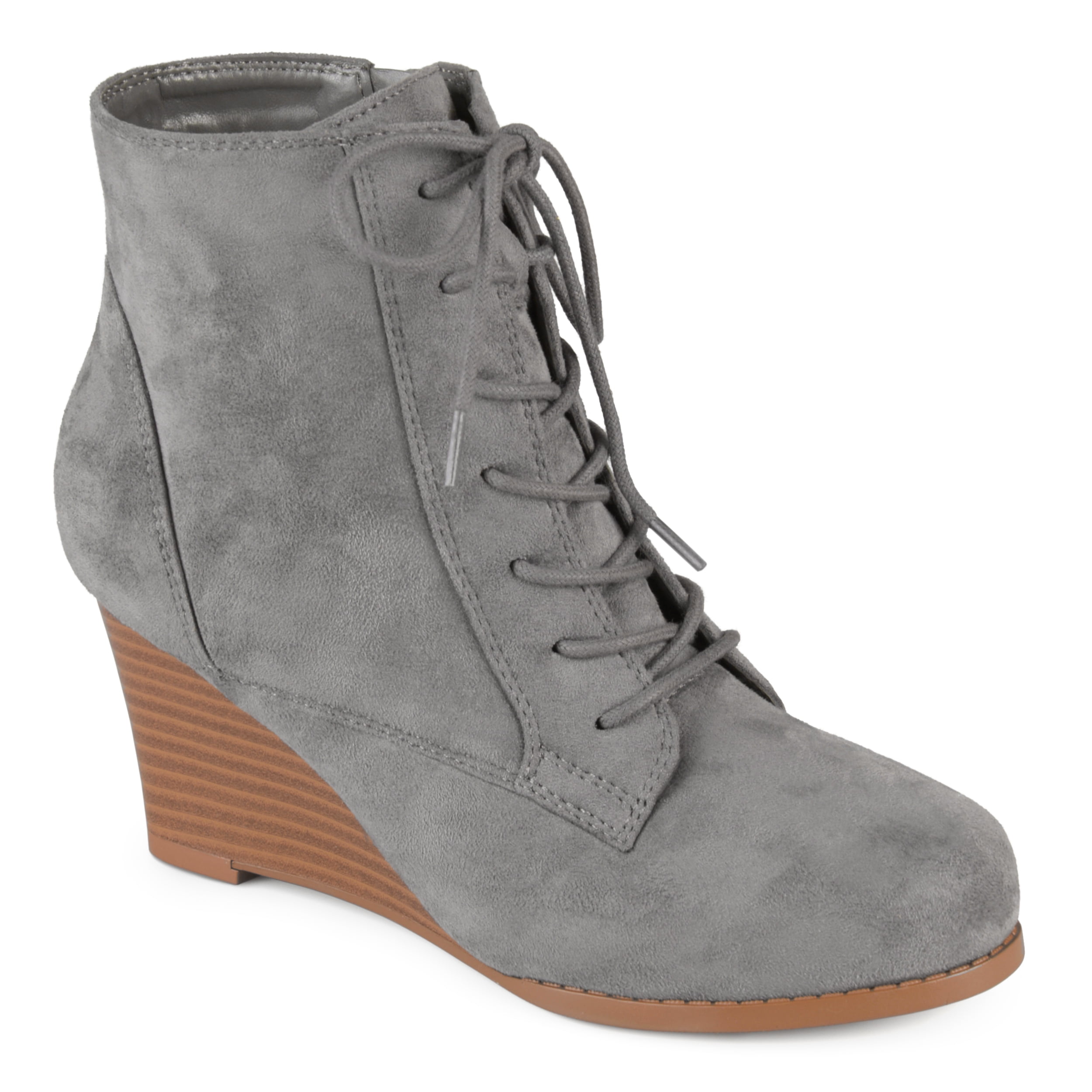 womens wedge booties cheap