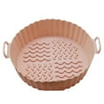 thumbnail image 1 of CNKOO Baking Tray Wave Texture Binaural Handle Heat-resistant Oilproof Groove Design  Silicone Tray for Kitchen, 1 of 8