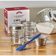 thumbnail image 2 of KILNER Create and Make 2-Piece Glass Sourdough Starter Set with Lids and Silicone Spatula, 2 of 5