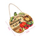thumbnail image 2 of Thanksgiving Door Sign Wooden Pumpkin Hanging Welcome Sign Front Porch Decor, 2 of 10