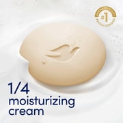 Dove Beauty Bar Soap For Nourished, Radiant Skin, Shea Butter, Enriches Skin, 3.75 oz 8 Bars