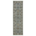 thumbnail image 5 of Woven Trends Aberdonian Area Rug 561W1 Traditional Blue Floral Oriental 5' 3" X  7' 6" Rectangle, 5 of 5