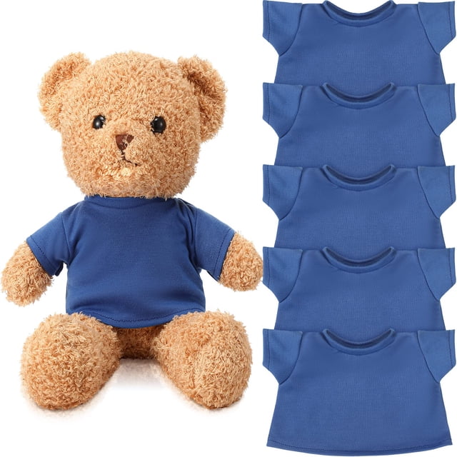 Camiseta básica Skylety de Bear Clothes para osos de peluche de 35 a 45 cm