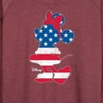 thumbnail image 3 of Disney - Americana - Minnie Americana Fill - Women's Lightweight French Terry Long Sleeve Shirt, 3 of 5