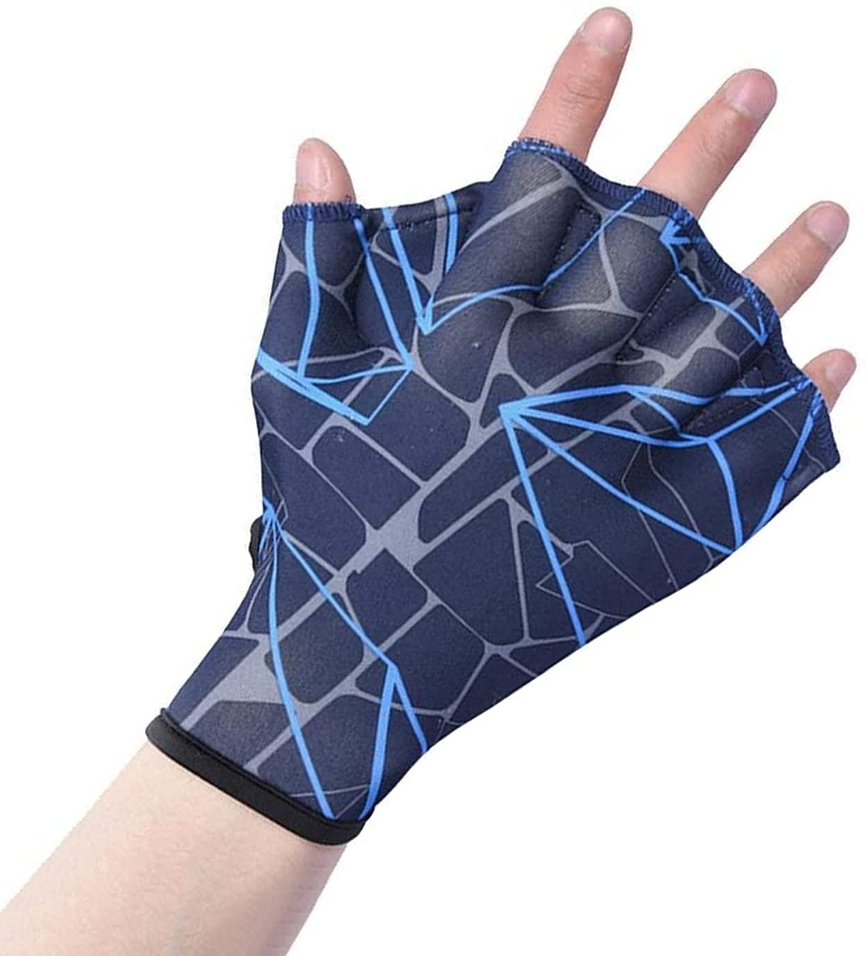 Nylon Swimming Gloves Aquatic Swimming bed Gloves Water Training
