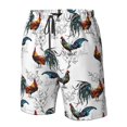 thumbnail image 4 of Logiee Cool Chicken Print Mens Swim Trunks Quick Dry Board Shorts,Breathable Hawaii Beach Shorts Swimwear Bathing Suits-XX-Large, 4 of 6