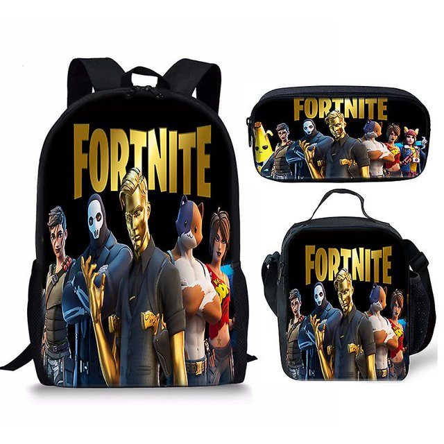 Juego para niños Mochila Fortnite Juego de tres piezas de regalos para niños/10 tipos para elegir #2