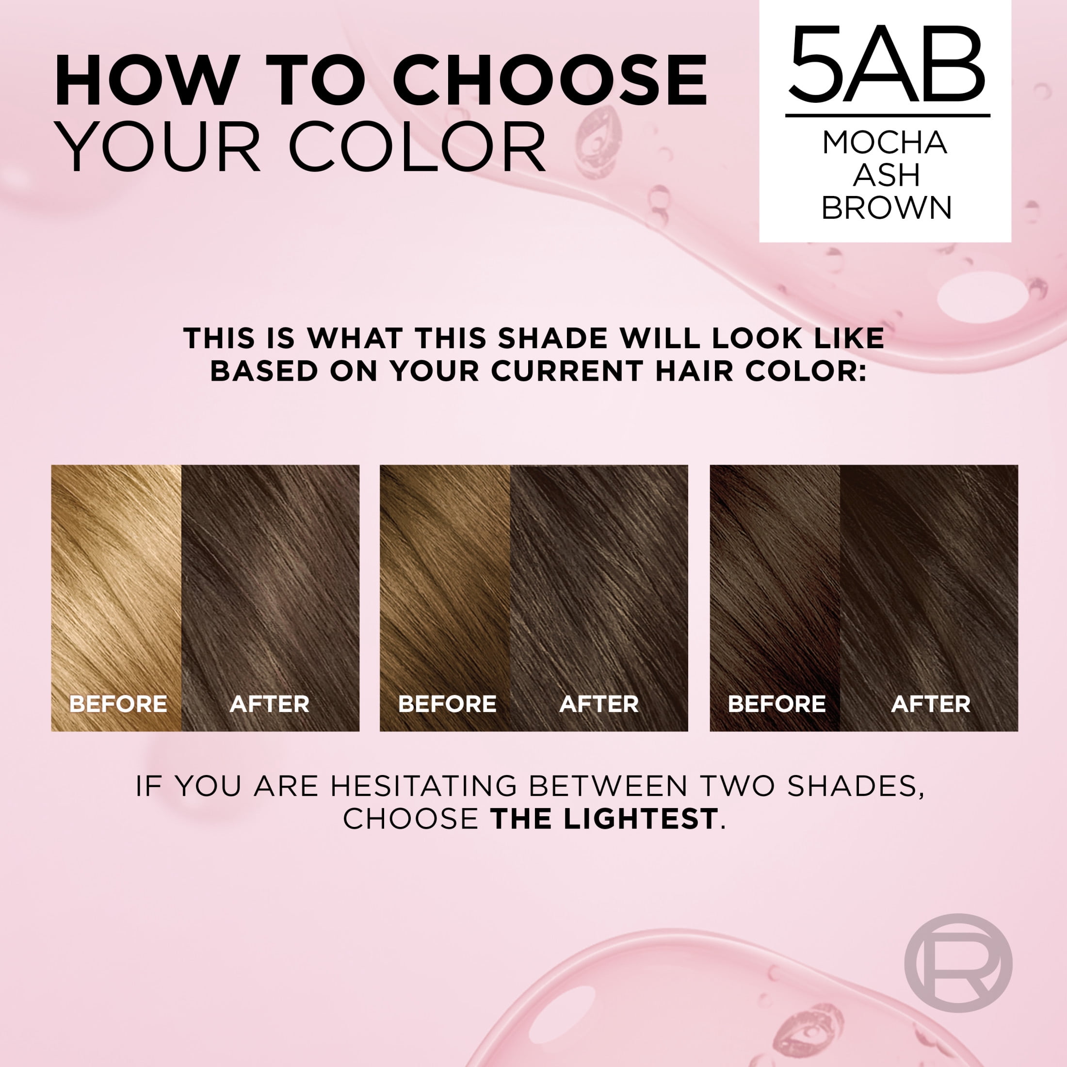 L'Oreal Paris Excellence Creme Permanent Hair Color, Triple Care, 5AB Mocha Ashe Brown, 1 kit
