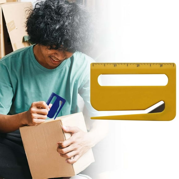 Envelope Opener 2025 Upgrade Letter Opener Envelope Slitter Mail Opener Tool Package Opener Cutter Wrapping Paper Cutter Tool With Pointed End & Scale