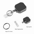 thumbnail image 6 of Square Easy-Pull Buckle, Retractable Strong Buckle, Strong Easy-Pull Wire Rope Keychain, 6 of 7
