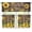 Sunflower Wood Panel, variant on Kitchen Curtains and Valances Set Lemon Printed, Durable Washable Farmhouse Cafe Window Decorations Rod Pocket Curtains and Valances 3-Piece Set