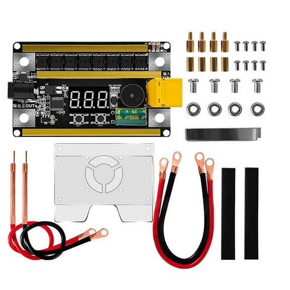 High-Precision Spot Welder Kit with 2400A Peak Current and 99 Power Levels 3 Working Modes for Nickel Plate Welding
