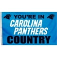 thumbnail image 2 of Carolina Panthers Drapeau 3 Pi X 5 Pi avec Oeillets, 2 of 3