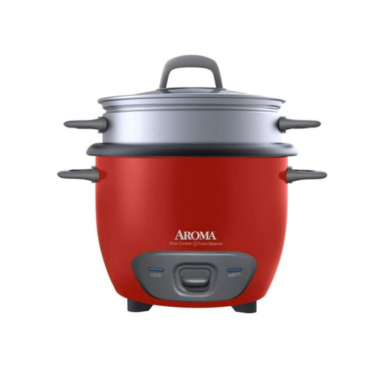 AROMA ARC-743-1NGB 3-Cup (Uncooked)/6-Cup (Cooked) Pot-Style Rice