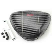 Edelbrock 1002 Pro-Flo 1000 Series Foam Triangle Air Cleaner Chrome Fits select: 1967-1969 CHEVROLET CAMARO, 1969-1986 CHEVROLET C10