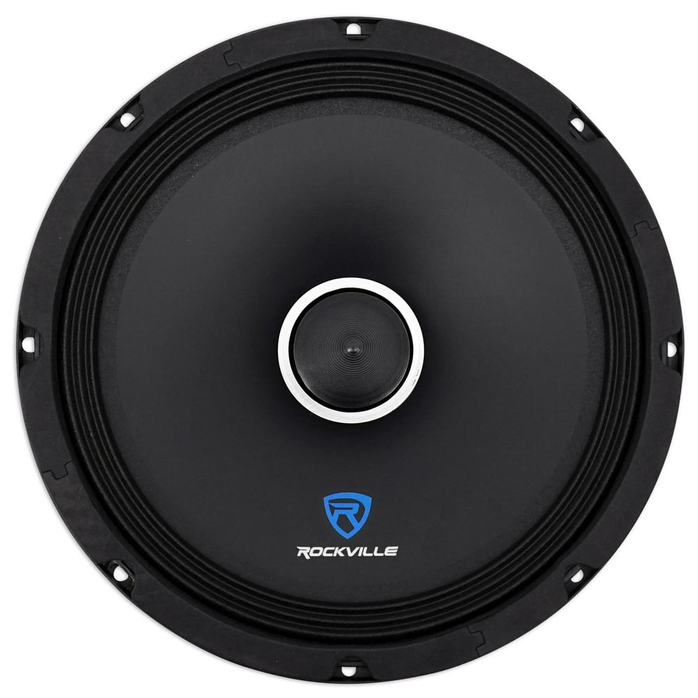 Rockville RXM108 10" 600 Watt 4 Ohm SPL Car Midrange MidBass Speaker w