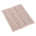 thumbnail image 1 of 4 Varillas De Madera De Balsa , Varilla De Espiga De Madera Sin Terminar, 10 Piezas, 110mm 4 piezas Sunnimix Balsa Formas de madera Palos, 1 of 8