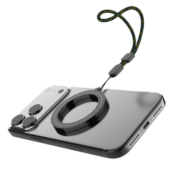 for MagSafe lanyard wrist strap, double-sided magnetic phone holder, anti-loss base