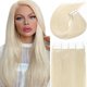 thumbnail image 1 of Extensiones de cabello Loxxy Blonde Tape en cabello humano real, 50 g, 1 of 7