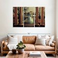 thumbnail image 2 of Elephant Stock Philadelphia Art Museum Wall Art - Horizontal Multi Panel Canvas - Living Room Wall Decor - Places Multi Panel - Black And Brown Decor - 57" x 36", 2 of 4