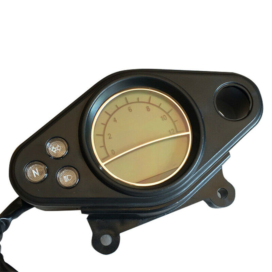 12V Motorcycle Scooter Digital Speedometer Odometer 199km/h LCD Disply