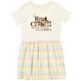 thumbnail image 3 of Inktastic Real Cowboys Girls Toddler Dress, 3 of 5
