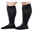 thumbnail image 4 of Boost Circulation & Energy: Compression Socks for Pregnancy & Maternity - Black, 7XL, 4 of 7