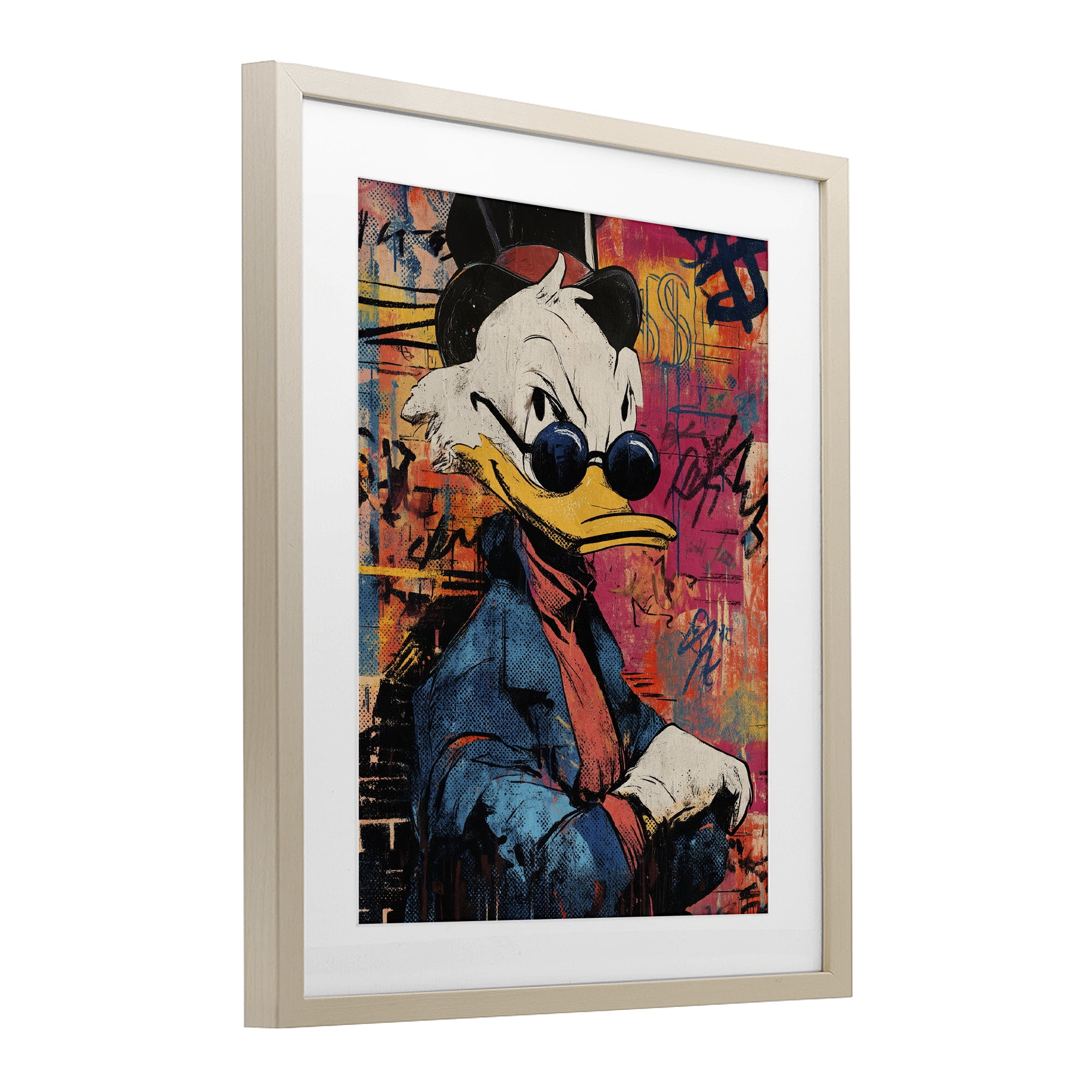 Stupell Industries Pop Style Cartoon Riches Birch Framed Print Under Glass, design by Svetlana Aleynikova