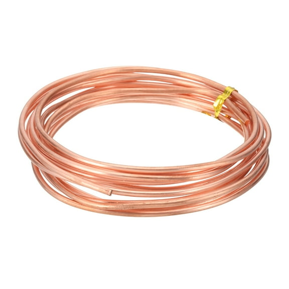 99.9% Pure Copper Wire for Jewelry Making, 10 Gauge (2.6mm) Copper Craft Wire 9.8 Feet
