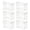 White M #011, variant on 1 Pack Duty Thick Plastic Clear Storage Bag with Hinged Lid, Stackable Foldable Bins Totes Bags, Large Heavy Duty Moving Box Storage for Clothes Packing, Books, College Supplies (Black M)