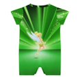 thumbnail image 2 of Tinker Bell Baby Boy Girl Short Sleeve Rompers Bodysuit One Piece Jumpsuit Summer Outfit, 2 of 8