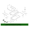 thumbnail image 2 of New Genuine BMW Slipstream Deflector (2014-2018) OE 54107387030, 2 of 7