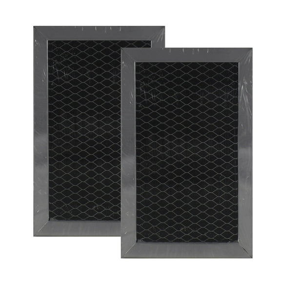 Air Filter Factory Replacement for 1084770 GE Microwave Charcoal Carbon Filter 2-Pack