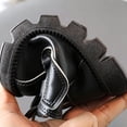 thumbnail image 7 of Eltusu Girls Ankle Boots Lace Up, PU Non-Slip Waterproof School Spring Winter Booties Black Size 9.5 Little Kids, 7 of 7