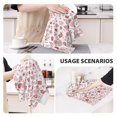thumbnail image 3 of Sikiie Flower Leaves Waffle Weave Kitchen Dish Cloth,Super Absorbent Kitchen Dish Towels 16*26 Inches for Dish Rags Washing Dishes, Drying Dishes, 3 of 7