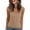 Light Brown, variant on OIOLOYJM Knitted Shirts for Women Casual Sleeveless V-Neck Sweaters Spring Comfy Loose Fit Pullover Tops Office Warm Clothing Camel L