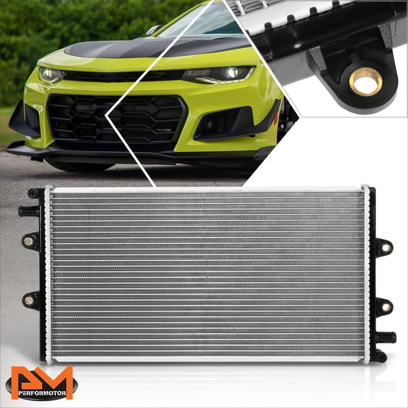 PM PERFORMOTOR Aluminum OE Style Radiator for 12-21 Cadillac CTS Chevy Camaro 6.2L DPI-13654