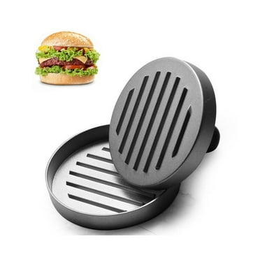 PreAsion Aluminum Hamburger Press Mold Beef Burger Grill BBQ Press Patty Maker
