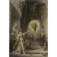 thumbnail image 2 of Gustave Moreau 18x24 Black Ornate Framed Double Matted Museum Art Print Titled: The Apparition (circa 1876), 2 of 5