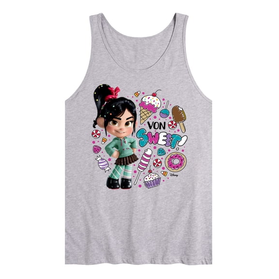 Disney Wreck It Ralph - Von Sweet & Candy - Men's Jersey Tank Top