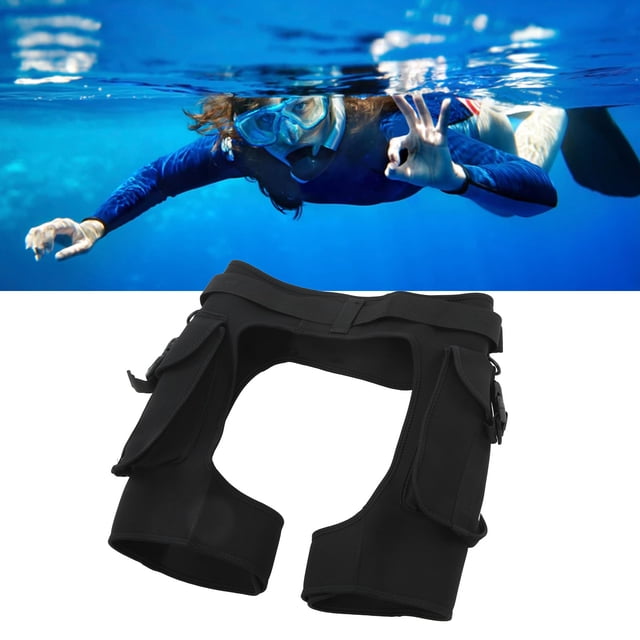 Trajes de neopreno cortos pantalones cortos de buceo con cinturón ajustable resistente al desgaste de 25 mm para bucear ANGGREK Otros