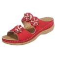 thumbnail image 2 of Willtoo Dress Sandals For Women Orthotic Dressy Summer Comfortable Orthopedic Walking Flip Flops Slides with Arch Support Orthopedic Shoes, 2 of 5