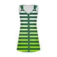 thumbnail image 5 of JMKQLZ Women's Spring And Summer Vacation Button V-neck Strap Top Dress, 5 of 5