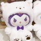 thumbnail image 5 of Sanrio Anime Tie Dye Toys Kawaii Kuromi Mymelody Cinnamorol Plush Bow Soft Stuffed Hello Kitty Birthday Gift for Children's Toys, 5 of 5