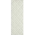 thumbnail image 6 of United Weavers Queensland Akira Geometric Shag Runner Rug, White, 2'7" X 7'2", 6 of 6