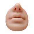 thumbnail image 4 of Bothyi Silicone Nose Lip Model Piercing Practice Skin Mannequin Teaching Tool Fake Nose Deep Skin, 4 of 8