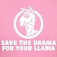 thumbnail image 3 of CafePress - Drama Llama Women's Dark T Shirt - Women's Traditional Fit Dark T-Shirt, 3 of 4