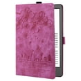 thumbnail image 4 of Case for Apple iPad Pro 11 inch 2024, Flower Embossed Pattern PU Leather Flip Cover with Card Slots Holder Auto Wake/Sleep Kickstand TPU Shockproof Case for iPad Pro 11" 2024, Rose, 4 of 8